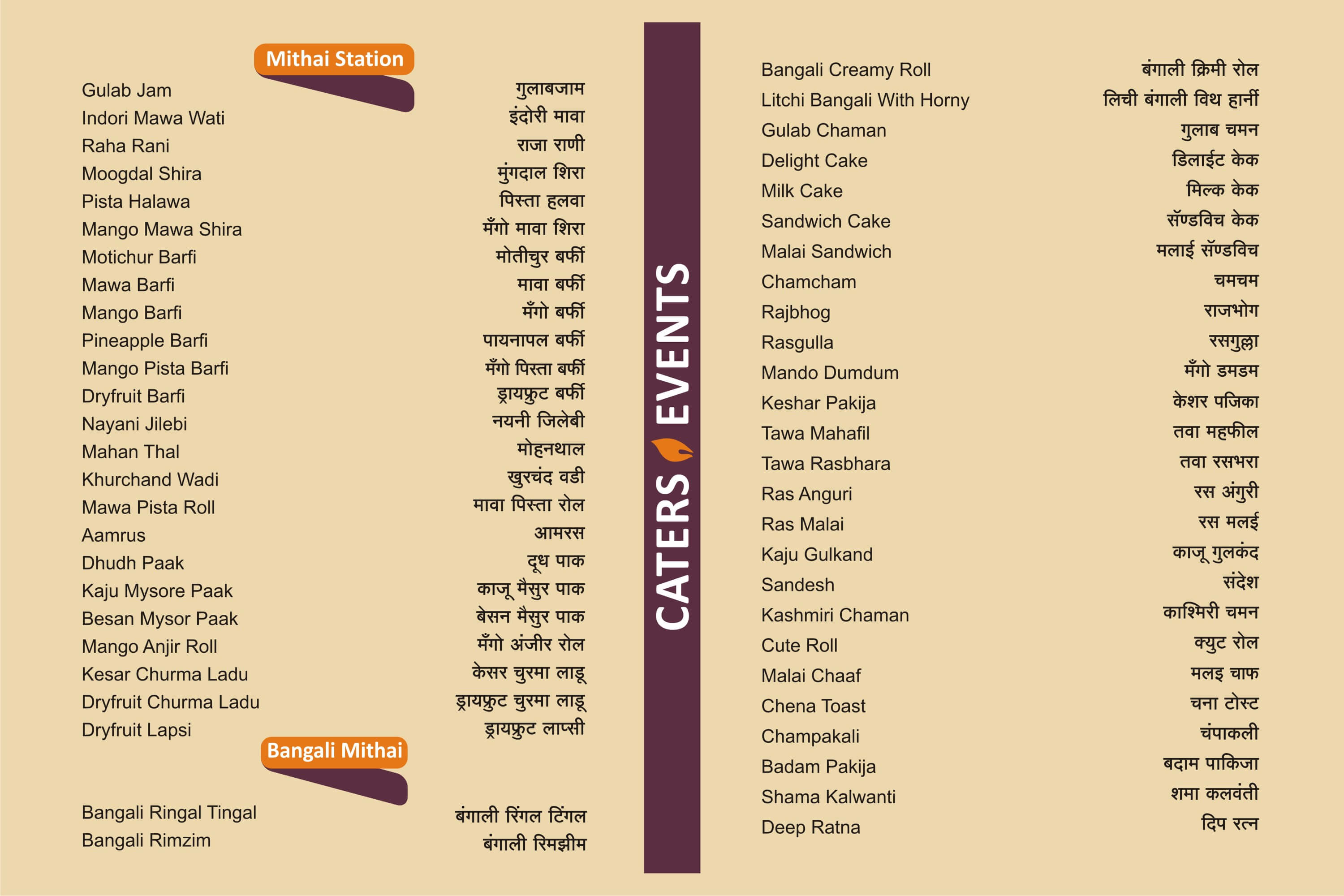 Menu 7