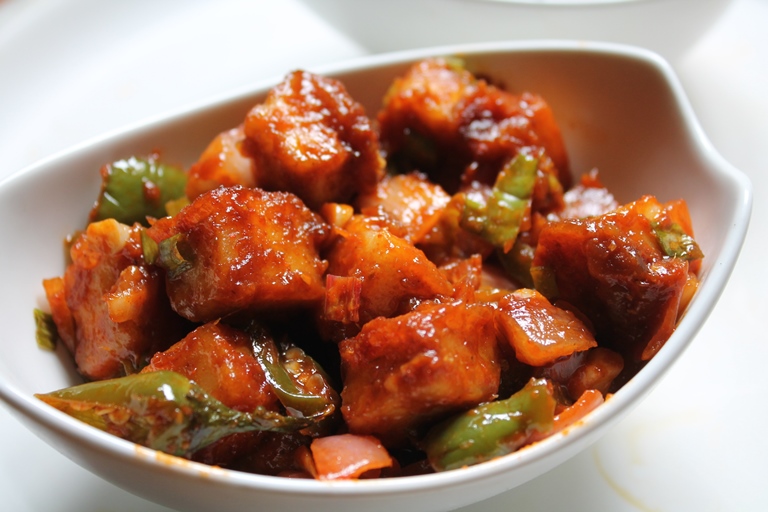 Paneer Chilly Dry