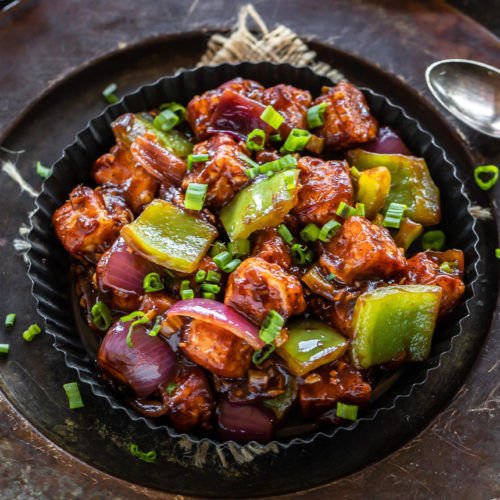 Paneer Chilli Dry