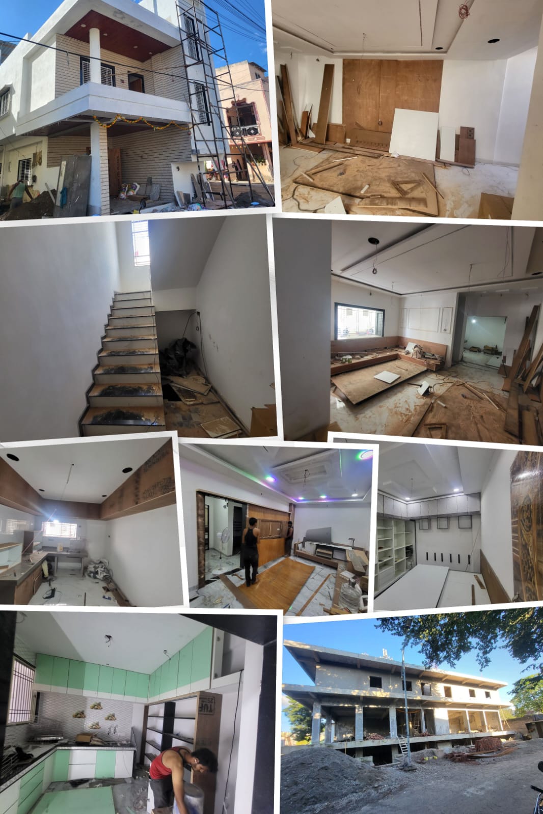 Sayyad Pasha & Construction completed site building