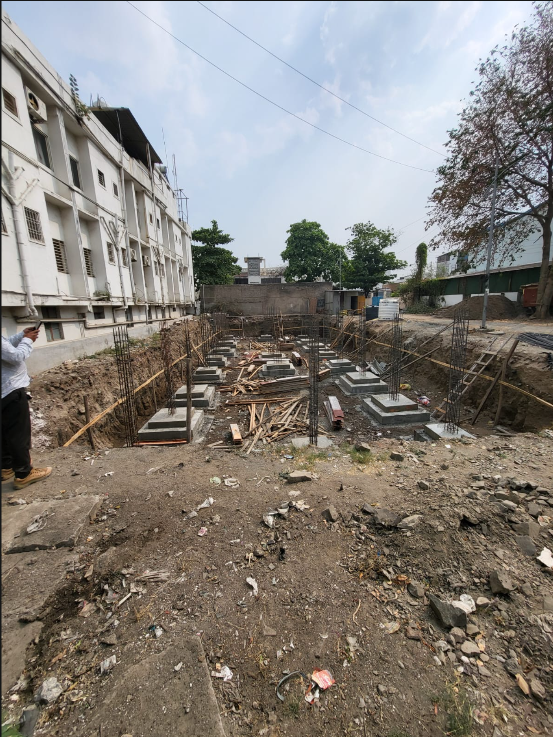 Ongoing construction site 1